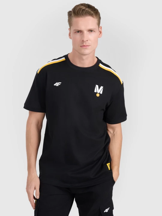 Obrázek produktu Unisex regular tričko s potiskem 4F x Drift Masters - černé