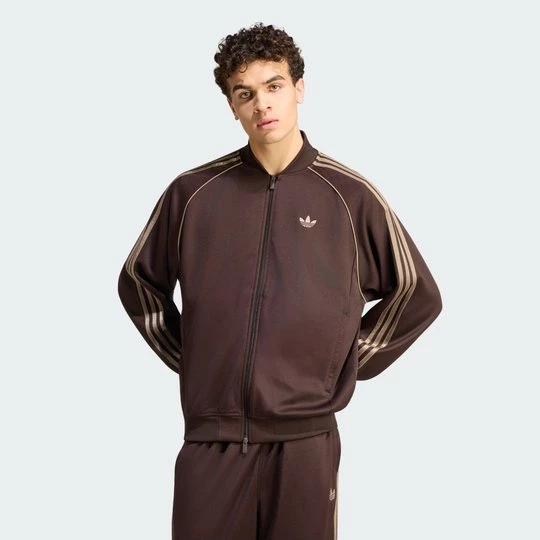 Obrázek produktu VOLNÁ SPORTOVNÍ BUNDA SST ADICOLOR CLASSICS Adidas Aurora Coffee