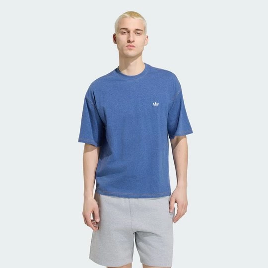 Obrázek produktu VOLNÉ ZKRÁCENÉ TRIČKO TREFOIL ESSENTIALS MELANGE Adidas