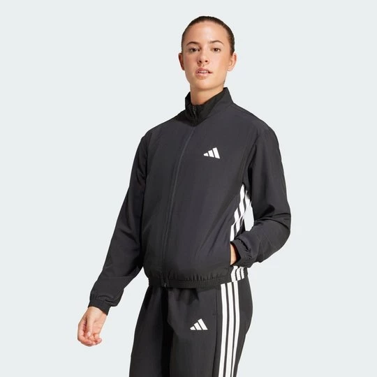 Obrázek produktu Zahřívací tkaná bunda Train Essentials 3-Stripes Adidas