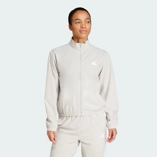 Obrázek produktu Zahřívací tkaná bunda Train Essentials 3-Stripes Adidas
