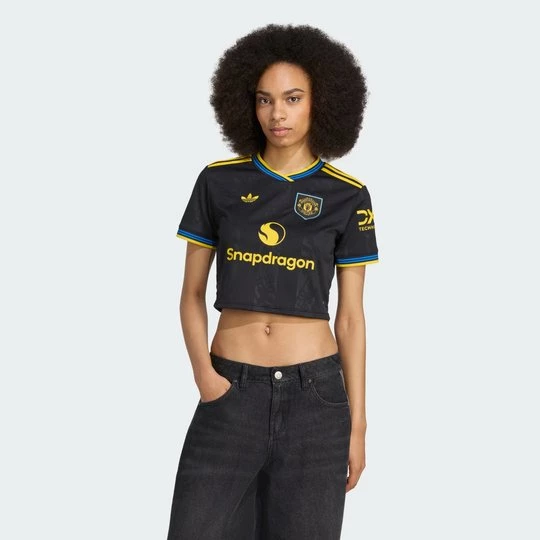 Obrázek produktu Zkrácený třetí dres Manchester United 25/26 Adidas černá