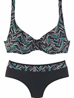 Obrázek produktu LASCANA Bikiny  černá / bílá
