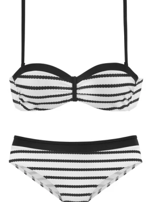 Obrázek produktu LASCANA Bikiny  černá / bílá