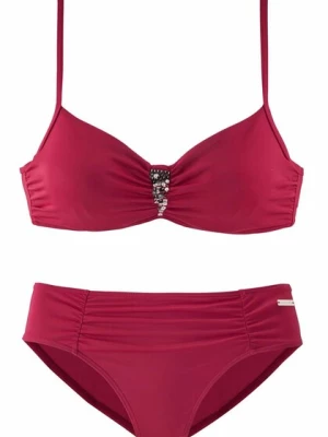 Obrázek produktu LASCANA Bikiny  červená třešeň / stříbrná