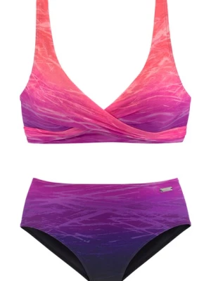 Obrázek produktu LASCANA Bikiny  fialová / tmavě fialová / pink