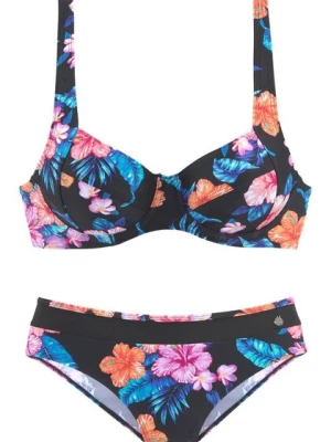 Obrázek produktu LASCANA Bikiny  modrá / oranžová / růžová / černá