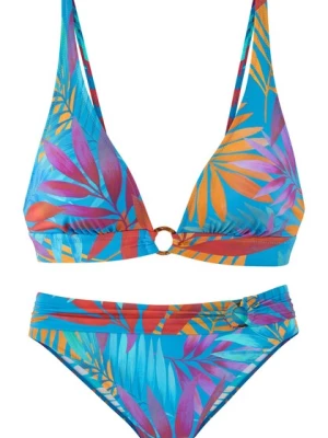 Obrázek produktu LASCANA Bikiny  modrá / světle fialová / oranžová / červená