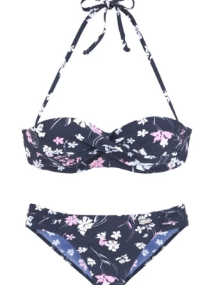 Obrázek produktu LASCANA Bikiny  námořnická modř / světle růžová / bílá