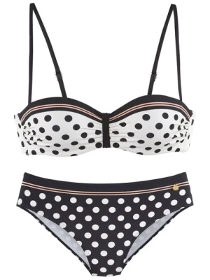 Obrázek produktu LASCANA Bikiny  oranžová / černá / bílá