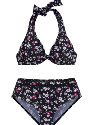 Obrázek produktu LASCANA Bikiny  pink / černá / bílá