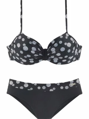 Obrázek produktu LASCANA Bikiny 'Wire Glue'  černá / bílá