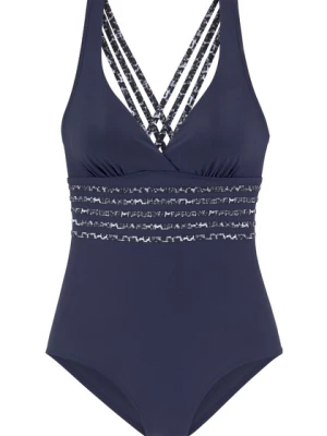 Obrázek produktu LASCANA Plavky  marine modrá / antracitová / světle šedá