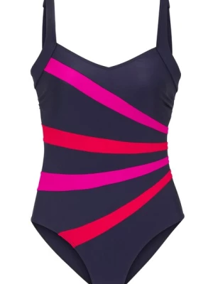 Obrázek produktu LASCANA Plavky  marine modrá / růžová / červená