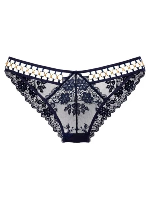 Obrázek produktu LASCANA Tanga  marine modrá / zlatá