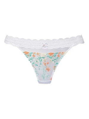 Obrázek produktu LASCANA Tanga  mátová / jasně oranžová / bílá