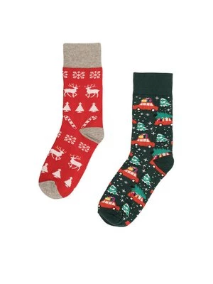 Obrázek produktu Lasocki Dlouhé ponožky 2MB-004-AW23 (2-pack) Barevná