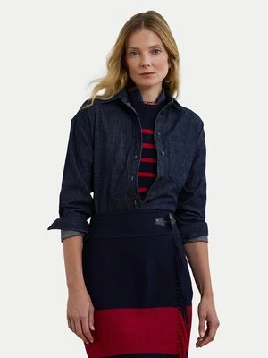 Obrázek produktu LAUREN RALPH LAUREN džínová košile 200957620 Tmavomodrá Relaxed Fit