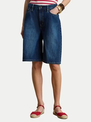 Obrázek produktu LAUREN RALPH LAUREN Džínové šortky 200P13594001 Modrá Wide Leg