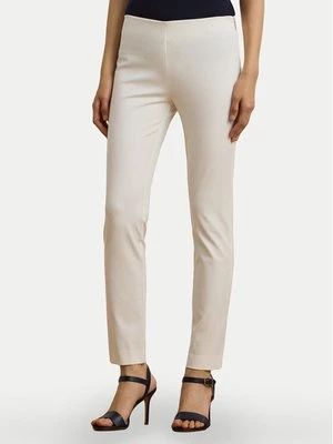 Obrázek produktu LAUREN RALPH LAUREN Kalhoty z materiálu 200631310013 Bílá Slim Fit