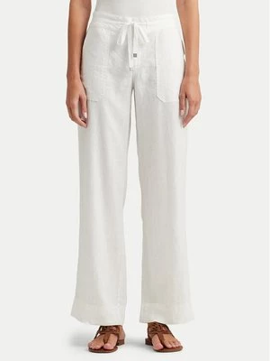 Obrázek produktu Lauren Ralph Lauren Kalhoty z materiálu 200735138001 Bílá Wide Leg