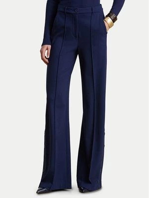 Obrázek produktu LAUREN RALPH LAUREN Kalhoty z materiálu 200P09084001 Tmavomodrá Wide Leg