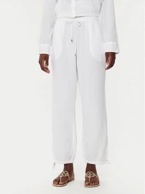 Obrázek produktu LAUREN RALPH LAUREN Kalhoty z materiálu 20417190 Bílá Regular Fit