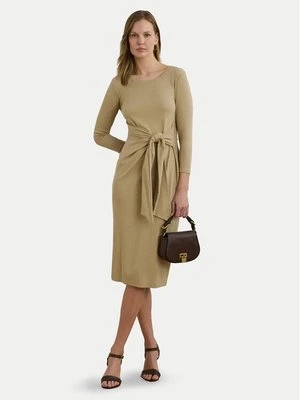 Obrázek produktu LAUREN RALPH LAUREN Každodenní šaty 200973598001 Béžová Slim Fit