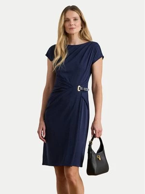 Obrázek produktu LAUREN RALPH LAUREN Koktejlové šaty 200P03763001 Tmavomodrá Slim Fit