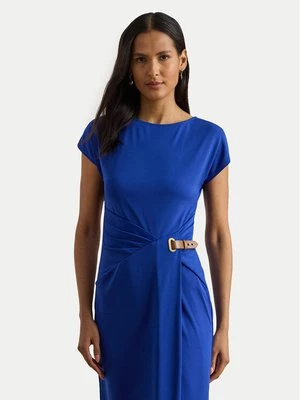 Obrázek produktu LAUREN RALPH LAUREN Koktejlové šaty 200P03763002 Modrá Slim Fit