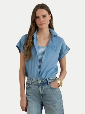Obrázek produktu LAUREN RALPH LAUREN Košile 200874259011 Světle modrá Relaxed Fit