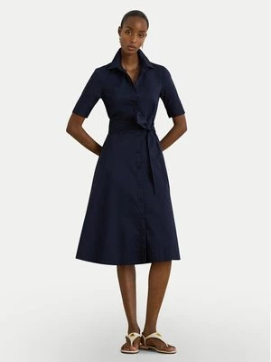 Obrázek produktu LAUREN RALPH LAUREN Košilové šaty 200748950010 Tmavomodrá Regular Fit