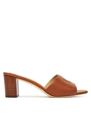 Obrázek produktu LAUREN RALPH LAUREN Nazouváky Everley Block-Heel 802974364002 Hnědá