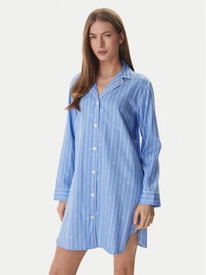 Obrázek produktu LAUREN RALPH LAUREN Noční košile ILN32490 Modrá Relaxed Fit