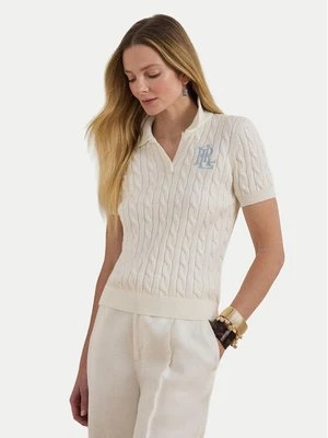 Obrázek produktu LAUREN RALPH LAUREN Polokošile 200932224016 Bílá Slim Fit