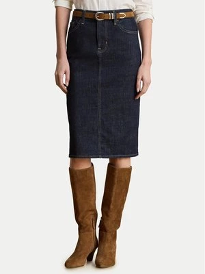 Obrázek produktu LAUREN RALPH LAUREN Pouzdrová sukně 200P14644001 Modrá Regular Fit