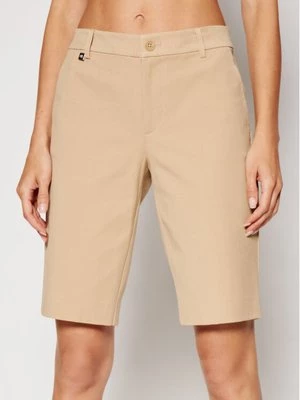 Obrázek produktu Lauren Ralph Lauren Šortky z materiálu 200661653009 Béžová Regular Fit