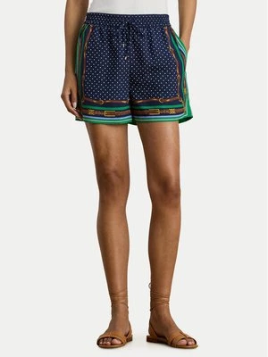Obrázek produktu LAUREN RALPH LAUREN Šortky z materiálu 200B20822001 Tmavomodrá Regular Fit