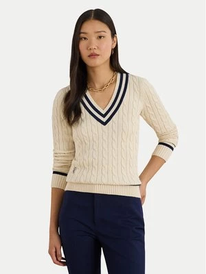 Obrázek produktu LAUREN RALPH LAUREN Svetr 200B22020001 Světle béžová Relaxed Fit