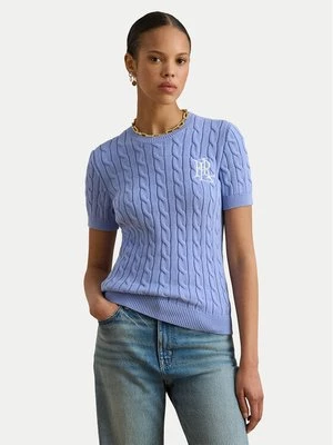 Obrázek produktu LAUREN RALPH LAUREN Svetr 200P07025003 Světle modrá Relaxed Fit