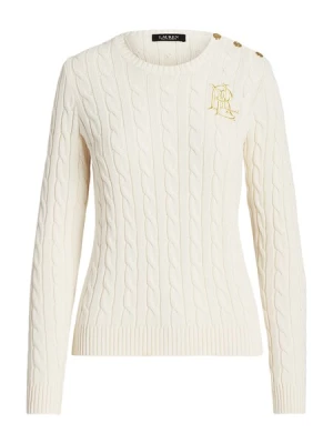 Obrázek produktu Lauren Ralph Lauren Svetr  krémová / zlatá