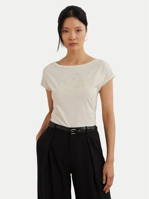 Obrázek produktu LAUREN RALPH LAUREN T-Shirt 200963933001 Écru Relaxed Fit