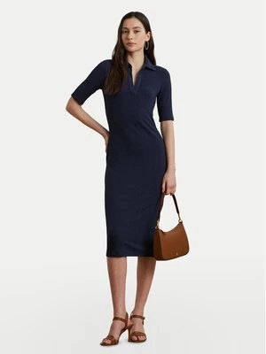 Obrázek produktu LAUREN RALPH LAUREN Úpletové šaty 200973609001 Tmavomodrá Slim Fit