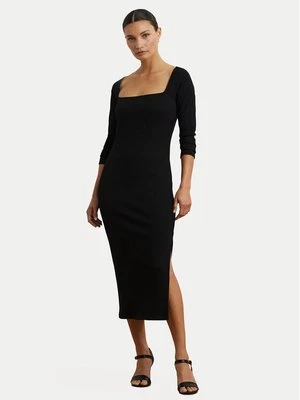 Obrázek produktu LAUREN RALPH LAUREN Úpletové šaty 200978539001 Černá Slim Fit
