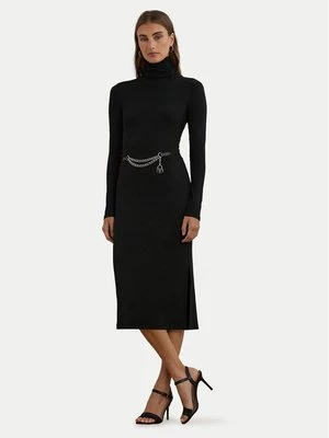 Obrázek produktu LAUREN RALPH LAUREN Úpletové šaty 250951822001 Černá Slim Fit