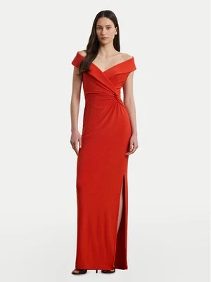 Obrázek produktu LAUREN RALPH LAUREN Večerní šaty 253863940024 Oranžová Slim Fit