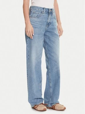 Obrázek produktu Lee Jeansy Rider 112365089 Modrá Wide Leg