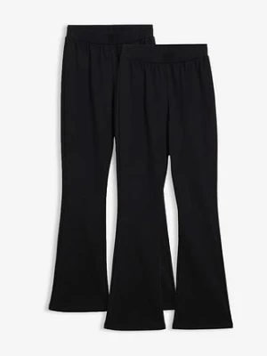 Obrázek produktu Legginsy temiczne o kroju bootcut (2 szt.) bonprix