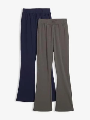 Obrázek produktu Legginsy temiczne o kroju bootcut (2 szt.) bonprix