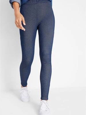 Obrázek produktu Legginsy termiczne z imitacji jeansu bonprix